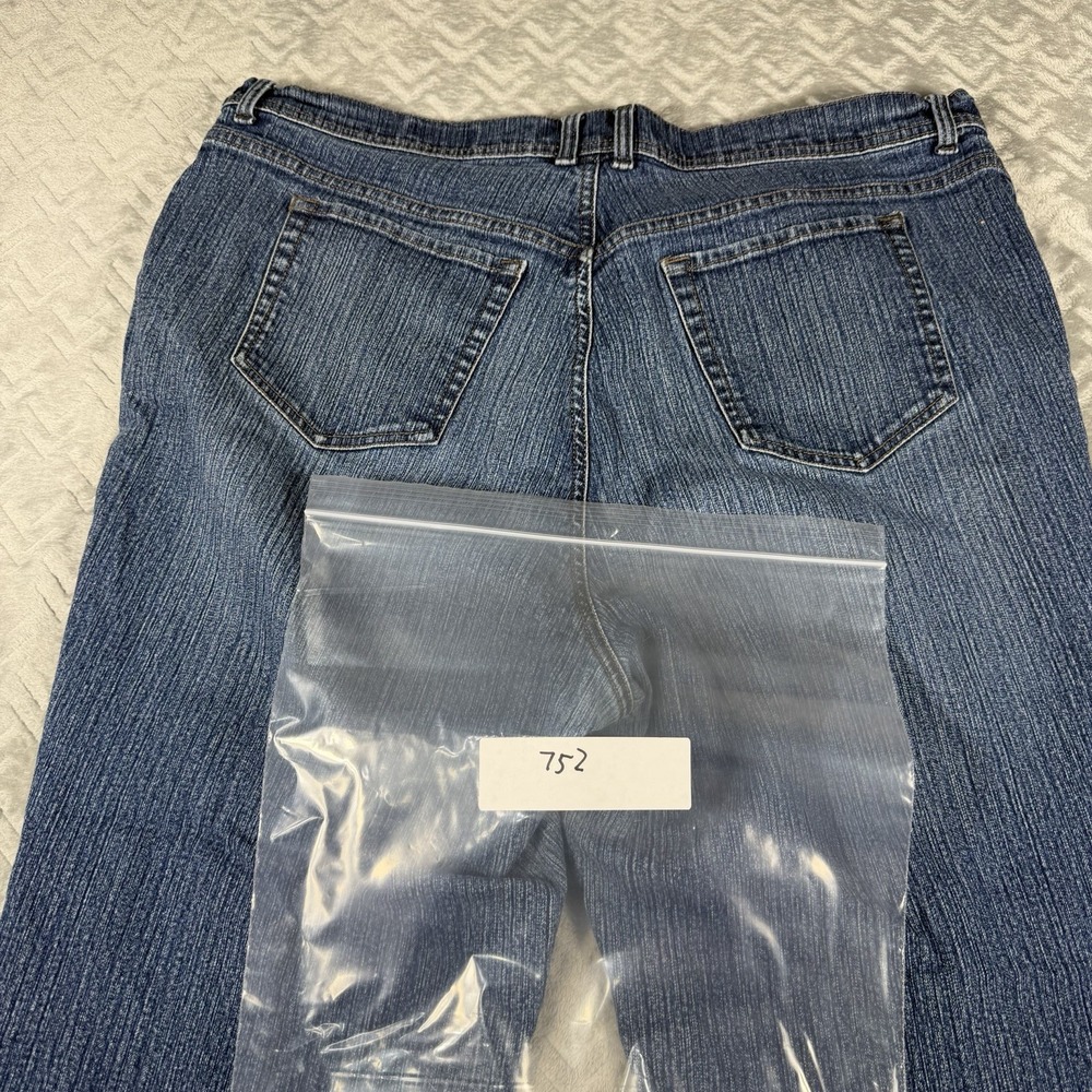 Gloria Vanderbilt Amanda Jeans Women's 18W Classic High Rise Straight Leg Medium - Picture 5 of 5